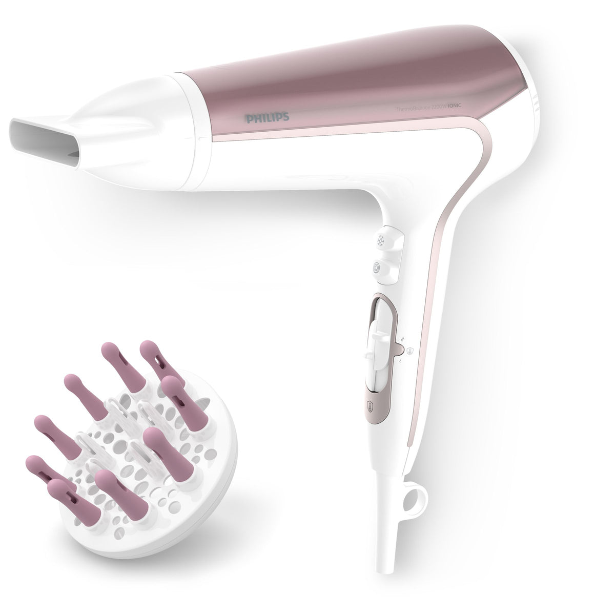 Fén Philips DryCare BHD186 / 00, 2200W