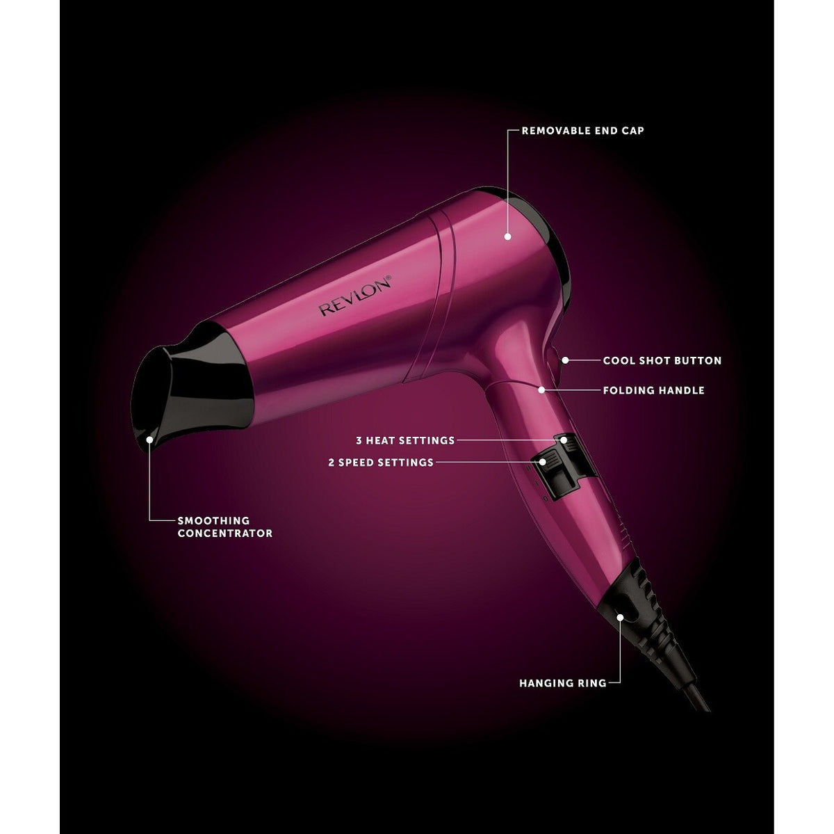 Fén Revlon RVDR5229E, 2200W