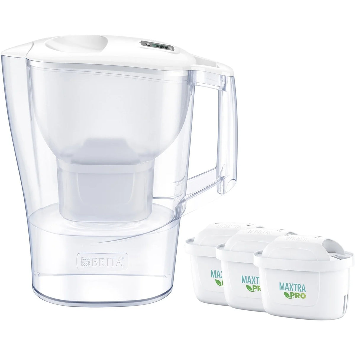 Filtračná kanvica Brita Aluna 2024, 2,4 l + 3 v.filtre,biela
