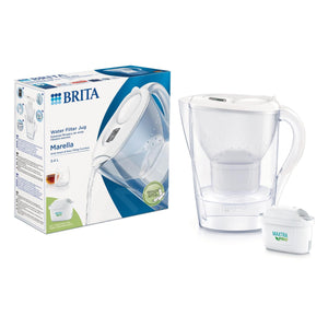 Filtračná kanvica Brita Marella 2024, 2,4 l,biela