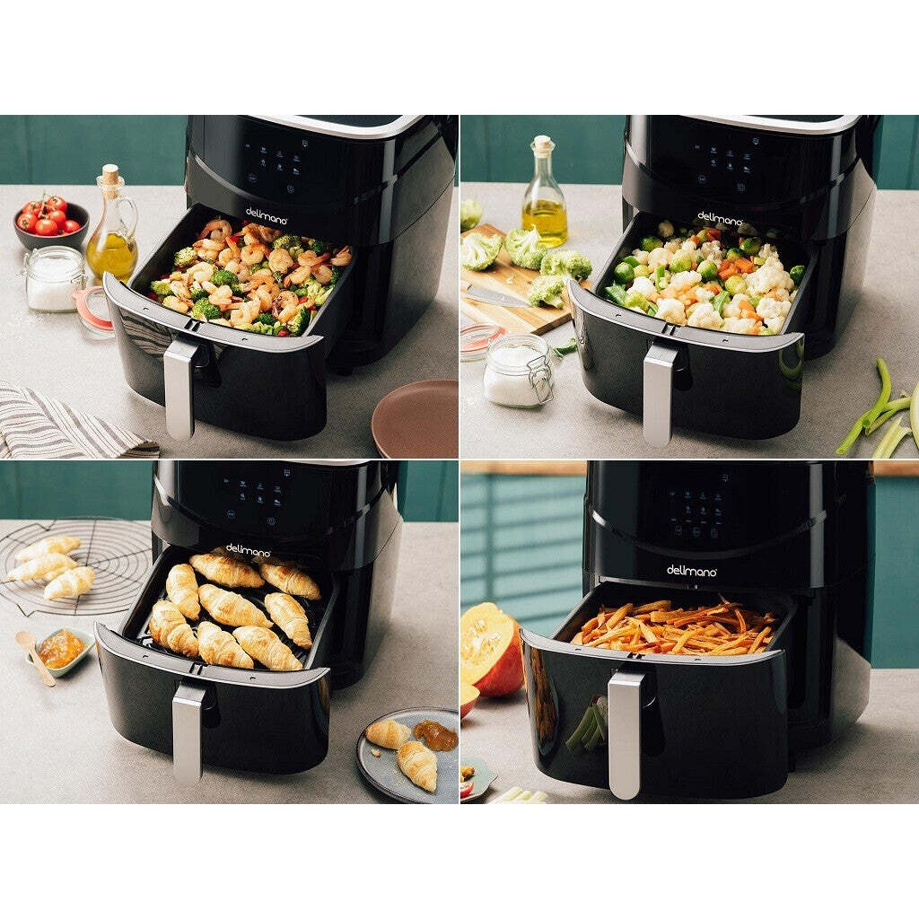 Fritéza Delimano Air Fryer With Steam, 7l POUŽITÉ, NEOPOTREBOVAN