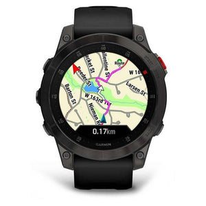 Garmin Epix Pro Sapphire/Titan, čierna/čierny remienok