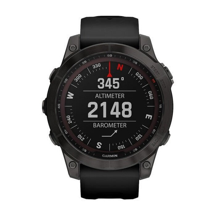 Garmin Epix Pro Sapphire/Titan, čierna/čierny remienok