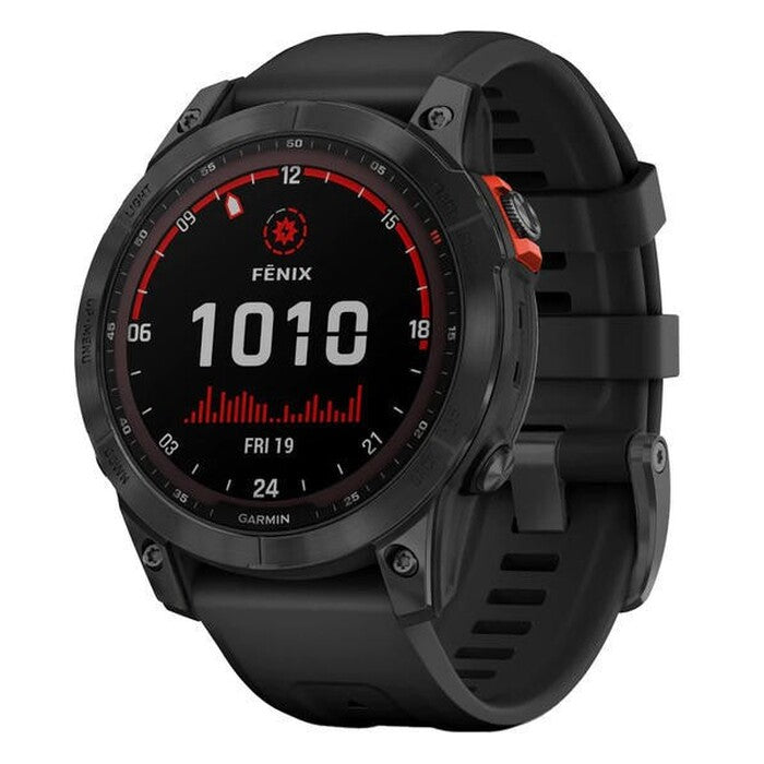 Garmin Fenix ??7 Pro Solar, sivá/čierny remienok
