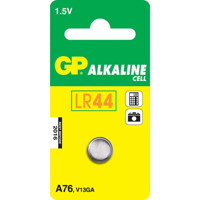 Gombíková batéria GP LR44 A76F V13GA/LR44