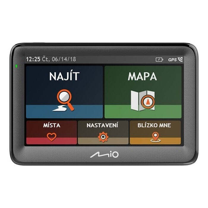 GPS Navigácia Mio Pilot 15 LM 5&quot;, speedcam, 45 krajín, LM