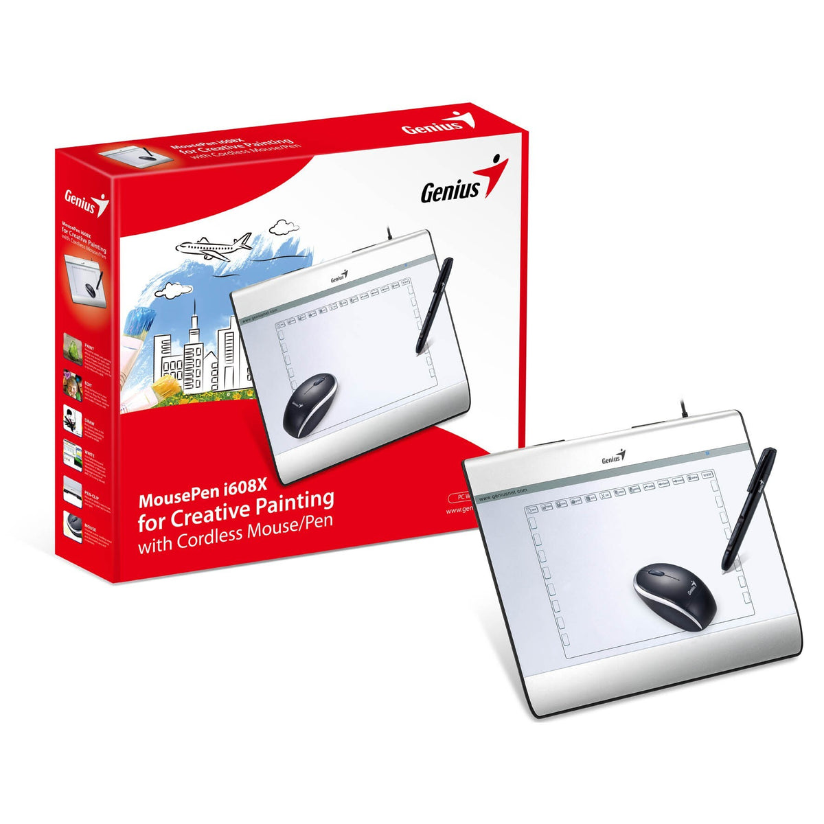 Grafický tablet Genius EasyPen i608X (31100060101)