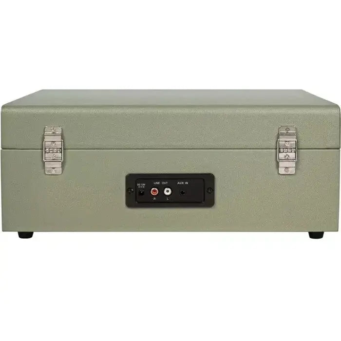 Gramofon Crosley Voyager, šedo zelený