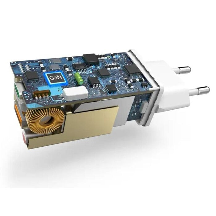 Hama set USB nabíjačka GaN, USB-C/USB-A, PD 65 W, USB-
