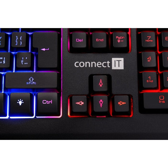 Herná klávesnica Connect IT Battle Rainbow (CI-1129)