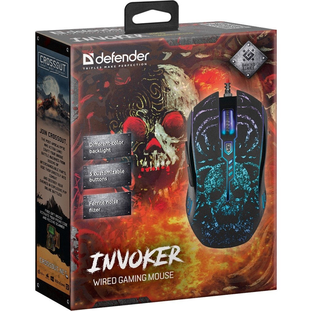 Herná myš Defender Invoker GM-947 (52947)