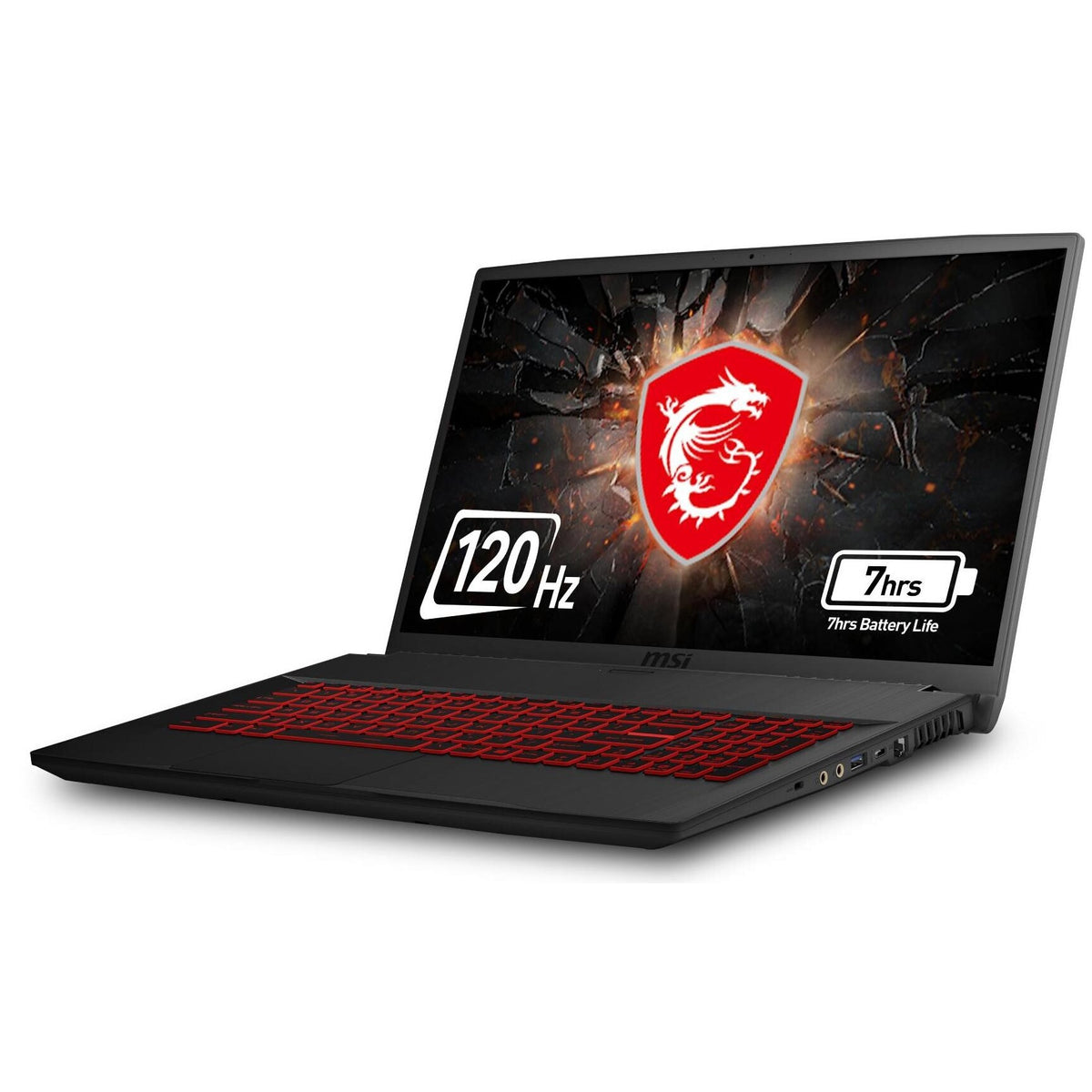 Herný notebook MSI GF75 9SC-443CZ 17,3&quot; i5 8GB, SSD 512GB, 4GB
