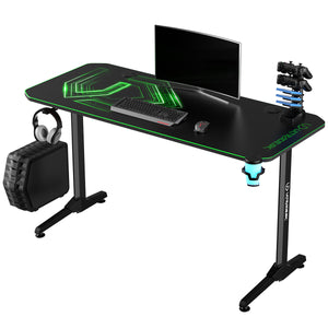 Herný stôl Ultradesk Frag Green, 140x66 cm