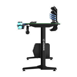Herný stôl Ultradesk Frag Green, 140x66 cm