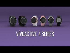 Smart hodinky Garmin Vivoactive 4S, čierne/sivé