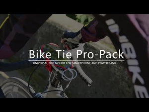 Držiak na bicykel pre mobil/Powerbank BONE Bike Tie PRO, červený