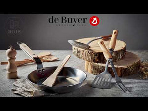 Drvič na zemiaky de Buyer 270103, nerez / bukové drevo