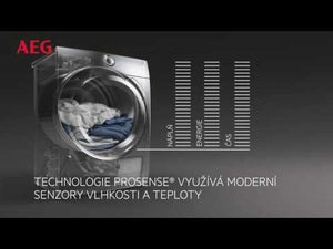 Sušička bielizne AEG AbsoluteCare T8DBC49SC, A++, 9 kg
