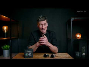 Smart hodinky Armodd Silentwatch 5 Pro, kožený remienok, čierna