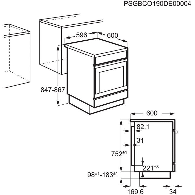 Indukčné sporák ELECTROLUX EKI 6451AOX