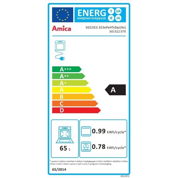 Indukčný sporák Amica SIS 512 STX VADA VZHĽADU, ODRENINY