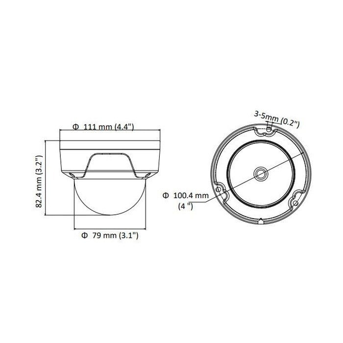IP kamera Hikvision HiWatch HWI-D121H, 2Mpix, 2,8 mm, IP67, PoE