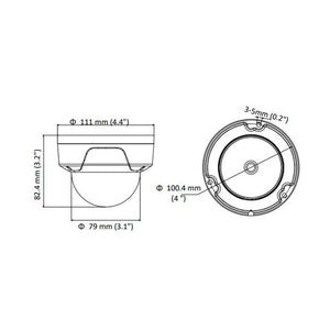 IP kamera Hikvision HiWatch HWI-D121H, 2Mpix, 2,8 mm, IP67, PoE