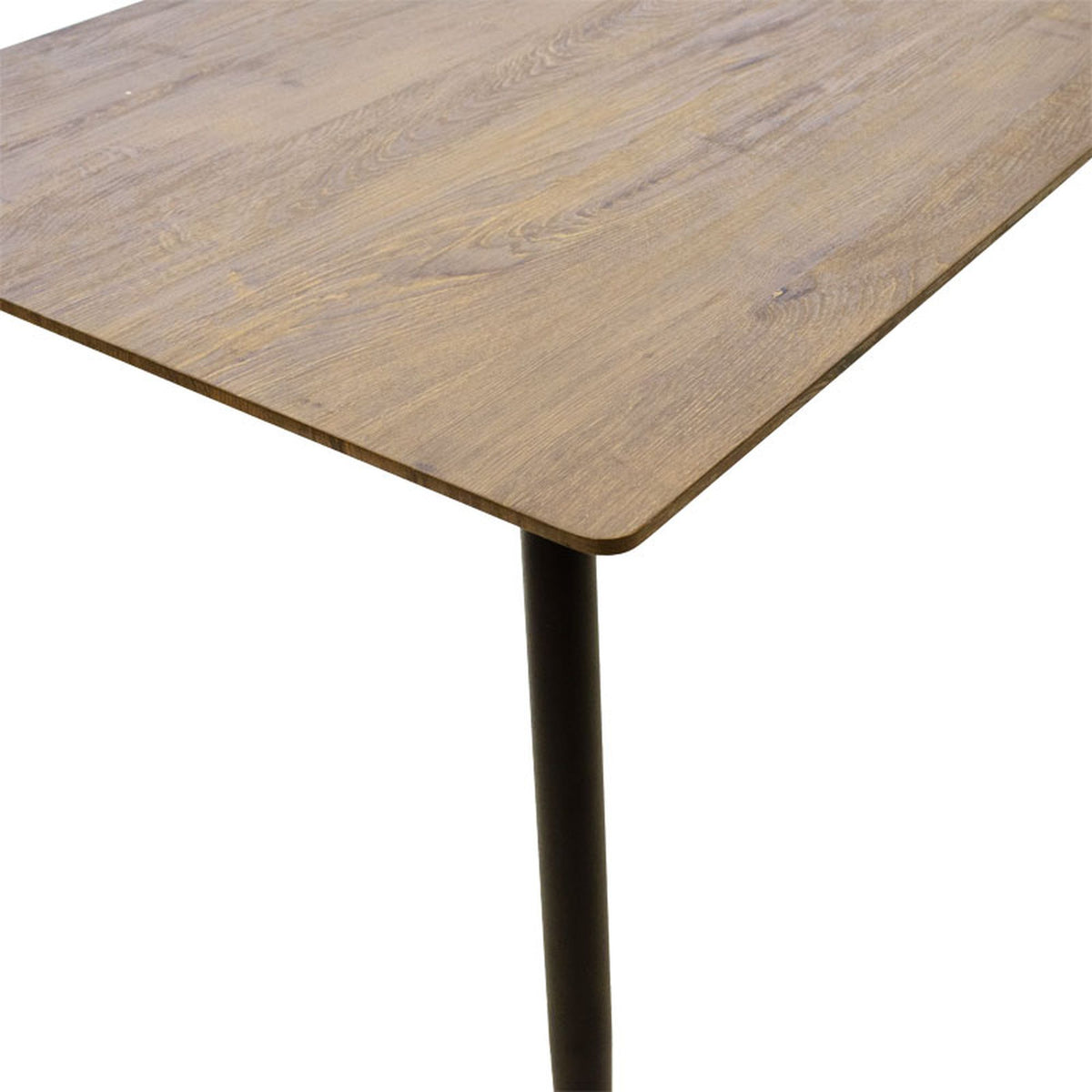 Jedálenský stôl Canos 120x76x80 cm (drevo, čierna)