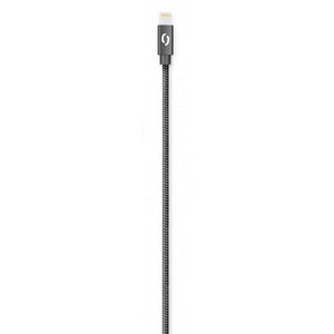 Kábel Aligator Premium 2A, Lightning 50cm, čierna