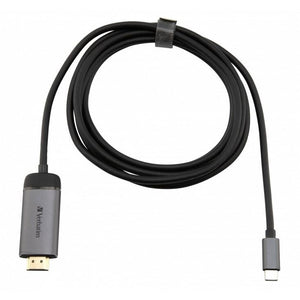Kábel Verbatim USB-C na HDMI, 4K, 1,5 m, čierna