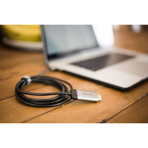 Kábel Verbatim USB-C na HDMI, 4K, 1,5 m, čierna