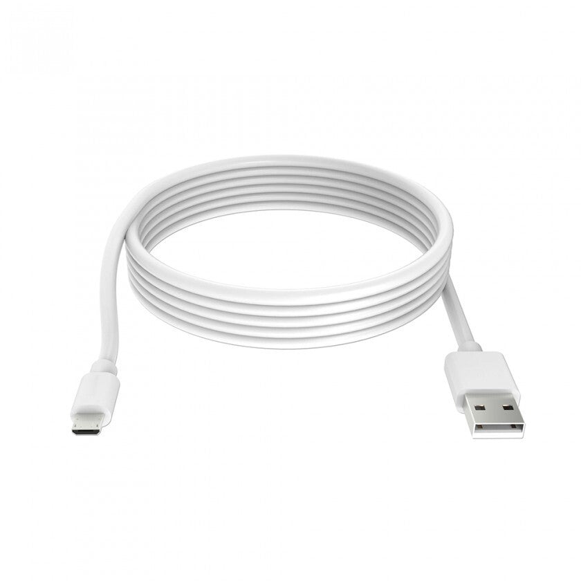 Kábel WG Micro USB na USB, 2m, biela