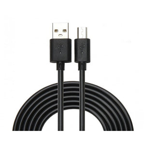 Kábel WG Micro USB na USB, predĺžený konektor, 1m, čierna