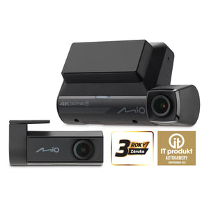 Kamera do auta MIO MiVue 955W DUAL 4K, GPS, WiFi, ADAS