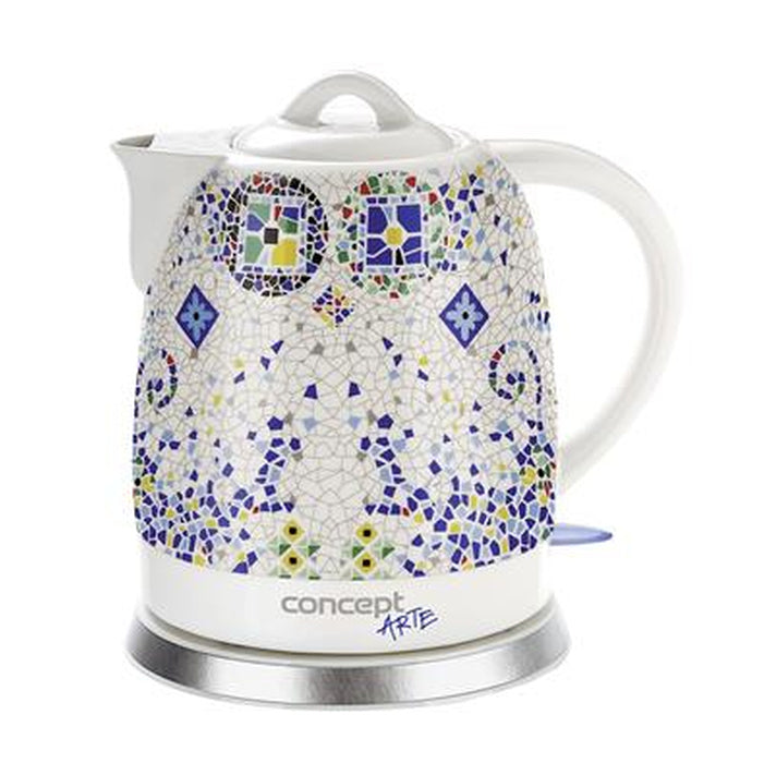 Rýchlovarná kanvica Concept RK0020, keramika, 1,5l