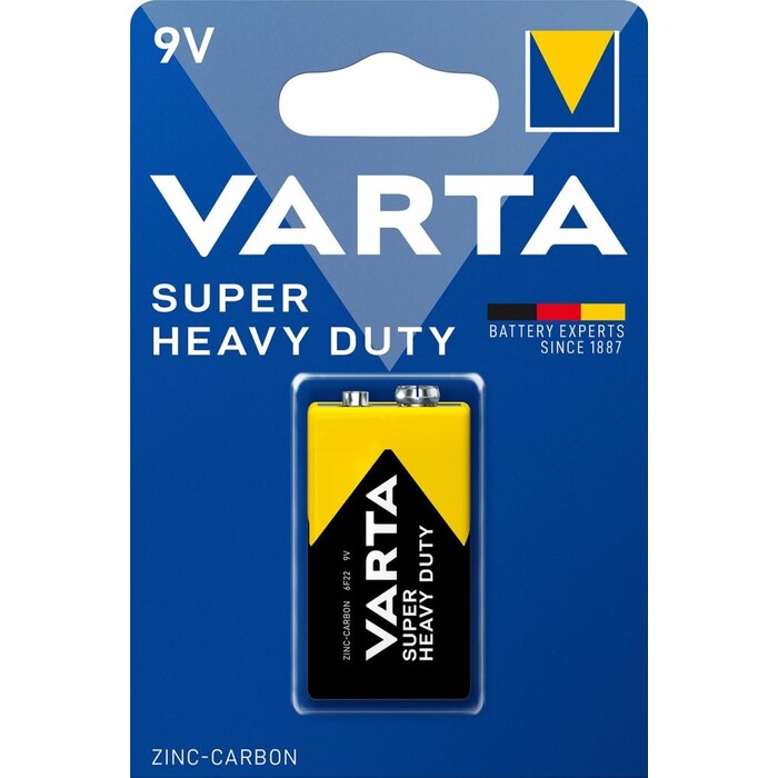 Batéria Varta Superlife, plochá, 9 V