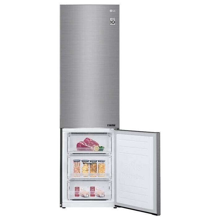 Kombinovaná chladnička s mrazničkou dole LG GBB72SAEFN