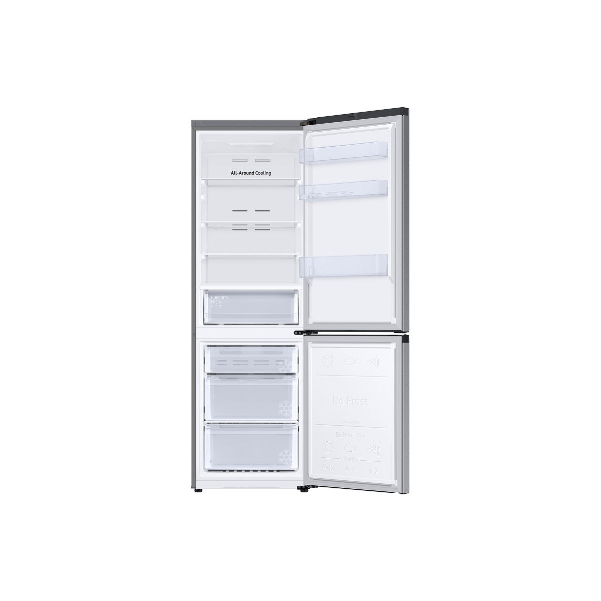 Kombinovaná chladnička s mrazničkou dole Samsung RB34C670DSA/EF