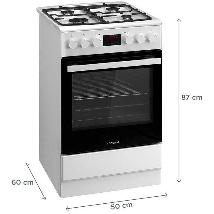 Kombinovaný sporák Concept SVK6550wh