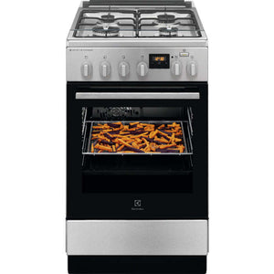 Kombinovaný sporák Electrolux LKK560208X VADA VZHĽADU, ODRENINY
