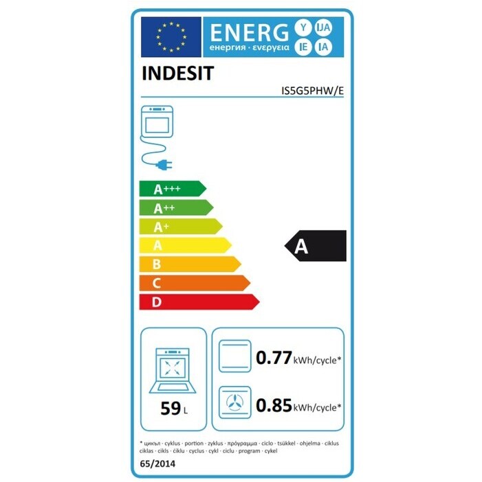 Kombinovaný sporák Indesit IS5G5PHW/E