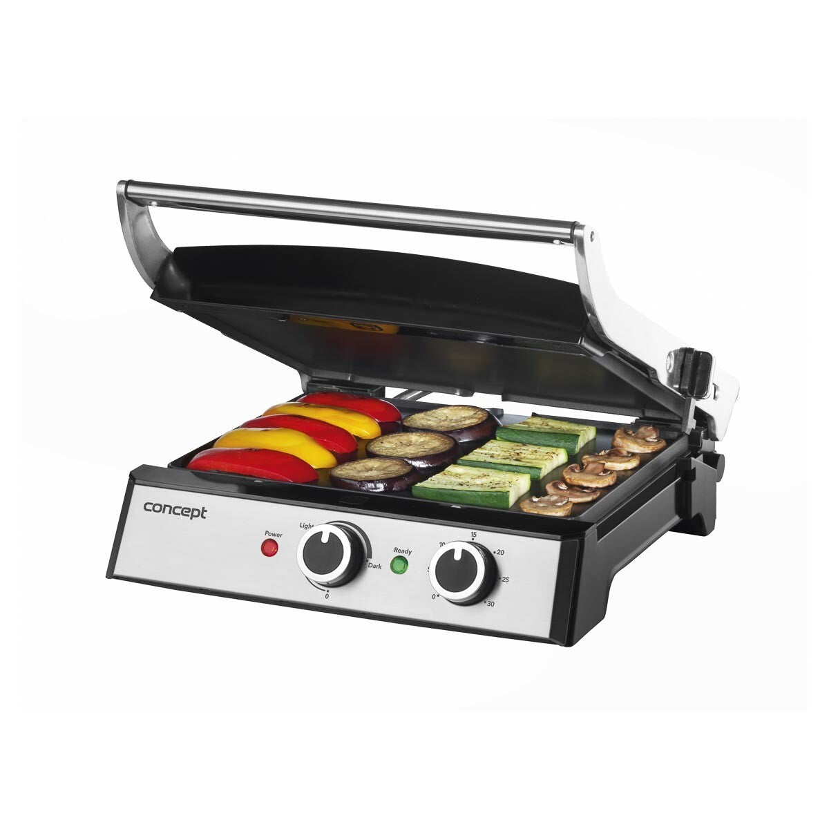 Kontaktný gril Concept GE2010, 2000W, 3v1 POŠKODENÝ OBAL