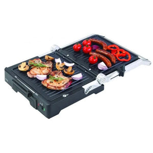 Kontaktný gril ECG Deluxe KG 300, 2000W POUŽITÉ, NEOPOTREBOVANÝ TOVAR