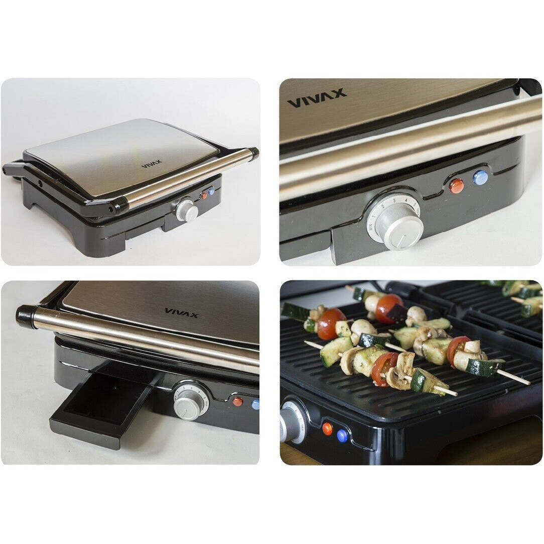 Kontaktný gril Vivax SM-1800, 1800 W POŠKODENÝ OBAL