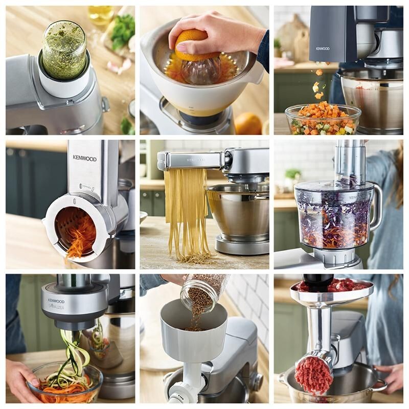 Kuchynský robot Kenwood Titanium Chef Baker KVC85.594SI NEKOMPLET
