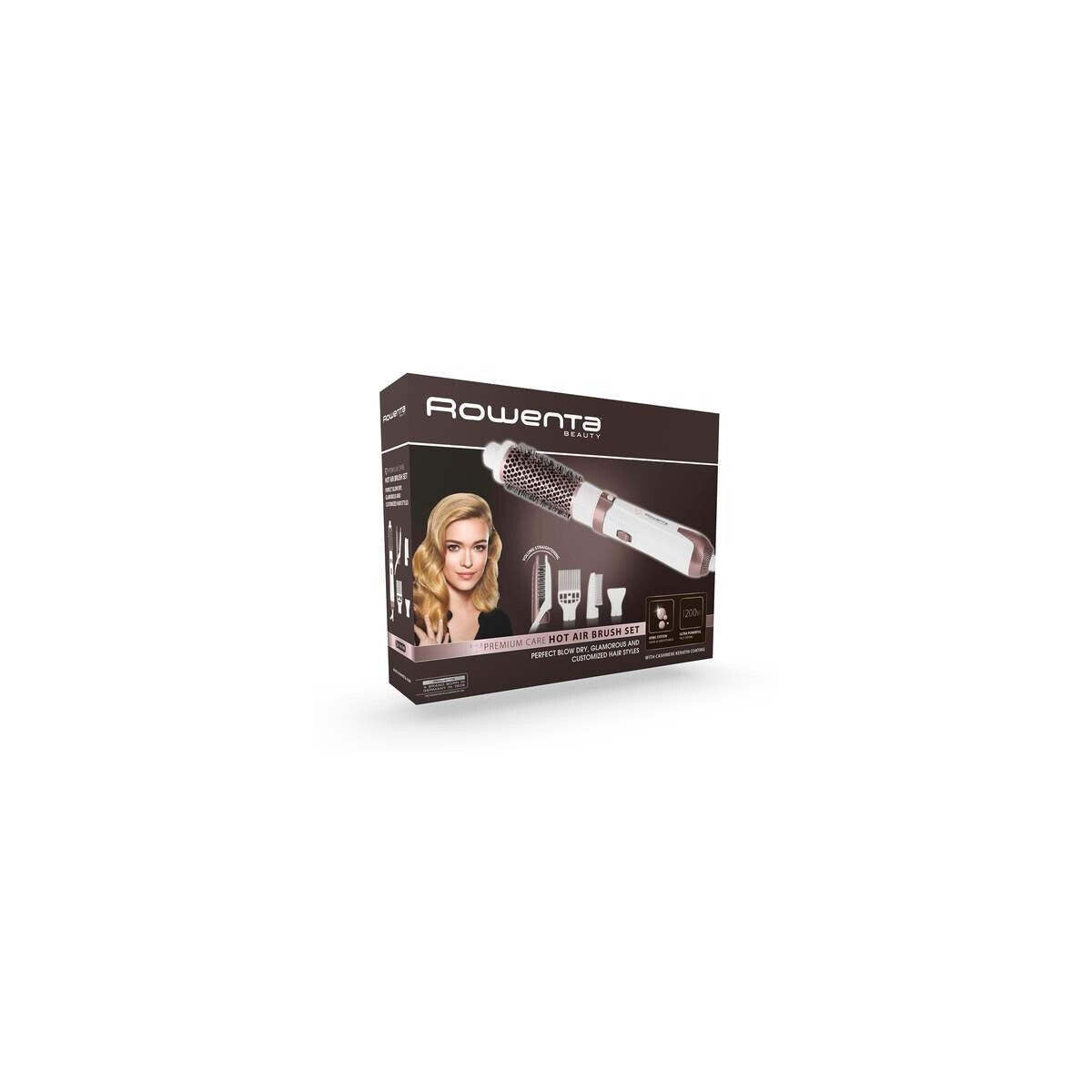 Kulmofén Rowenta Hot Air Brush CF7830F0, 1200W
