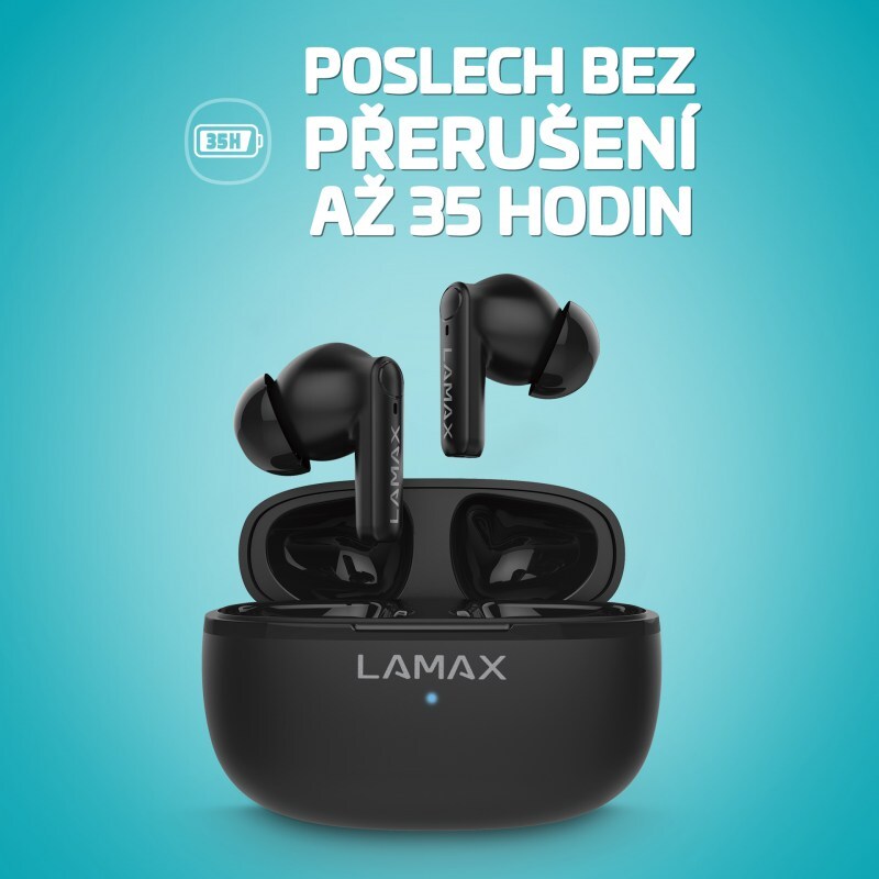 LAMAX Clips1 Play, čierne POŠKODENÝ OBAL