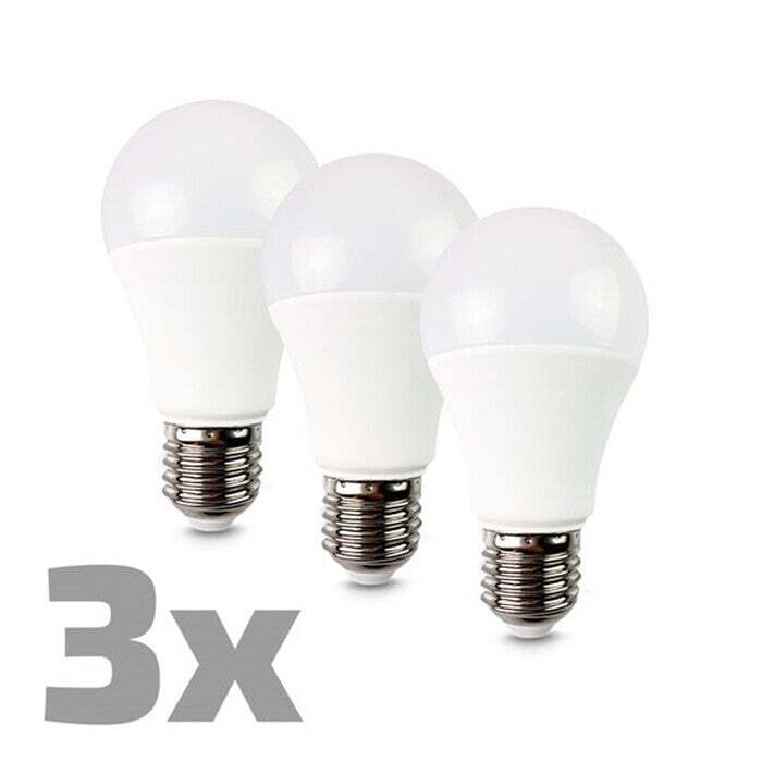 LED žiarovka Solight WZ5293, E27, 10W, guľatá, teplá biela, 3ks