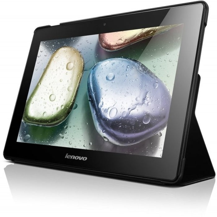 Lenovo IdeaTab S6000 Folio Case and Film (puzdro+fólia) - čierna