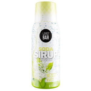 Sirup Limo Bar, Bazový kvet, stévia, 500ml